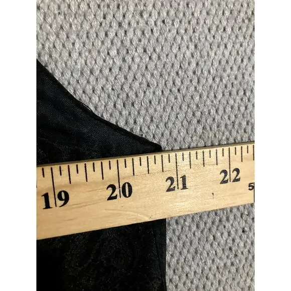 Scully Western Vest Men's Large Black Paisley Formal Button Rodeo Gentleman - Picture 6 of 8